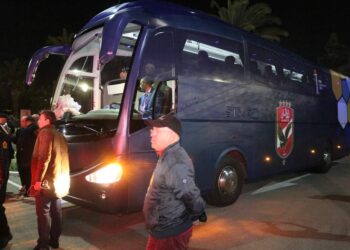 بعثة الأهلي المصري تحط الرحال بطنجة