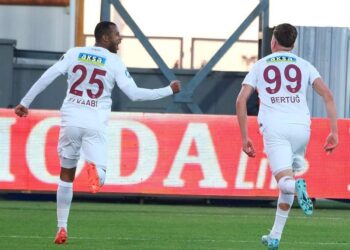 أيوب الكعبي يسجل هدفه السادس في الدوري التركي