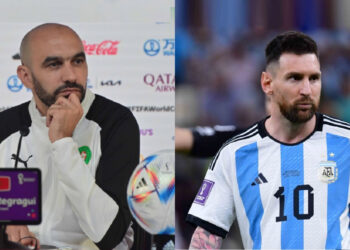 وليد الركراكي يصف من نهائي كأس العالم “بأحد أفلام هيتشكوك”