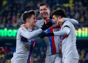 برشلونة يفوز على فياريال ويوسع الفارق مع الريال إلى 11 نقطة