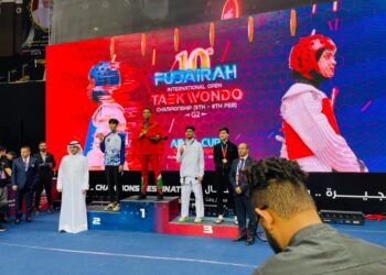 المنتخب الوطني المغربي للتايكوندو يحصد 6 ميداليات بالدوري الدولي المفتوح الفجيرة G2