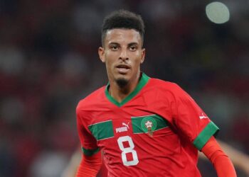 عز الدين أوناحي لاعب منتخب المغرب