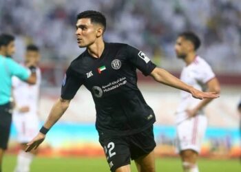 أشرف بنشرقي يصل للهدف الثامن في الدوري الإماراتي
