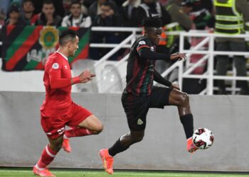 الجيش الملكي يفوز على بيراميدز بهدف نظيف ويتأهل للدور المقبل