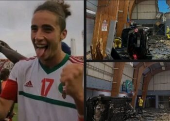 الدولي المغربي سفيان كيين يتعرض لحادثة سير مروعة