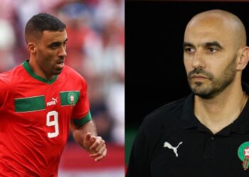 حمدالله يكشف علاقته بالمدرب وليد الركراكي