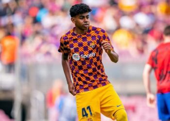 المغربي لامين يامال يدخل تاريخ برشلونة الإسباني