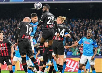 ميلان يتخطى نابولي ويتأهل لنصف نهائي دوري الأبطال