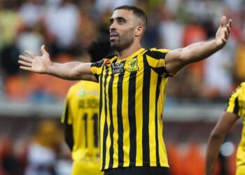 بهدفه أمام الطائي… عبدالرزاق حمدالله يتوج هدافا للدوري السعودي