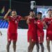 المنتخب الوطني يودع بطولة كأس العرب لكرة القدم الشاطئية من دور النصف