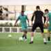 المنتخب الاولمبي يخوض آخر حصة تدريبية قبل مواجهة الكونغو