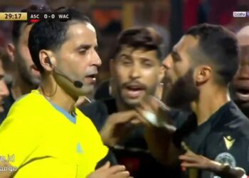 الأهلي المصري ينهي الشوط الاول متقدما على الوداد نهائي دوري الابطال