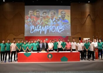 فوزي لقجع:” هدفنا تحقيق انجاز تاريخي بالوصول للمربع الذهبي لكأس العالم في نسختها المقبلة”