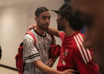 حسين الشحات مهدد بالإيقاف عقب اعتدائه على المغربي محمد الشيبي
