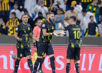 بنزيمة يقود الاتحاد لبلوغ ربع نهائي البطولة العربية للأندية الأبطال