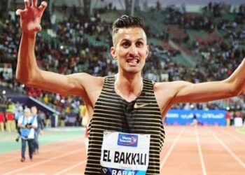 سفيان البقالي يفوز بسباق 3000 متر موانع