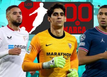 ياسين بونو ويوسف النصيري ضمن أفضل اللاعبين في أوروبا