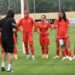 المنتخب الوطني النسوي يواصل استعدادته لمواجهة سويسرا