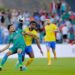 النصر السعودي ينهي الشوط الأول أمام الرجاء بثلاثية