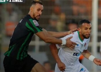 الرجاء الرياضي يفوز يوسفية برشيد بثلاثية