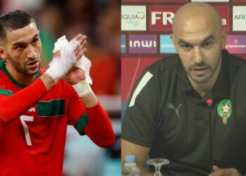 الركراكي يوضح سبب غياب زياش عن لائحة الأسود
