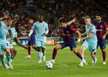 برشلونة يمطر شباك أنتويرب بخماسية نظيفة في دوري الأبطال
