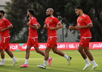 المنتخب الوطني يواصل استعداداته للقاء ليبيريا