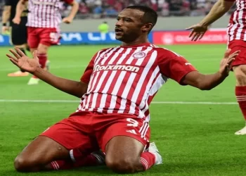 أيوب الكعبي يسجل ثاني اهدافه في الدوري اليوناني