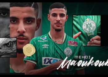 الرجاء البيضاوي يتعاقد رسميا مع مهدي موهوب