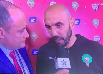 وليد الركراكي:” ماشي ساهلة نلعبو هاد الماتش و الله يرحم لي ماتوا “