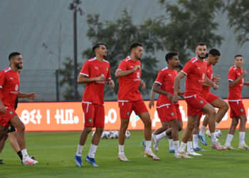المنتخب المغربي الأول يواصل استعداداته لمباراتي كوت ديفوار وليبيريا