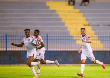 البركاوي يسجل هدف رائع في مرمى الأخدود