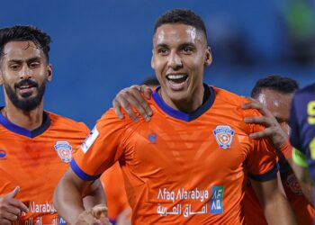 “أسيست” للصابيري في لقاء النصر في الدوري السعودي