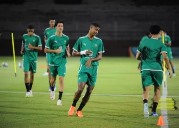 المنتخب الوطني لأقل من 17 سنة يواصل استعداداته للقاء إيران