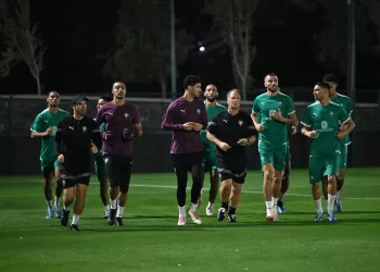 حصة تدريبية مفتوحة للمنتخب الوطني الأول مفتوحة أمام وسائل الإعلام
