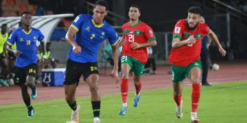 المنتخب المغربي يحقق فوزا هاما على تنزانيا بثنائية نظيفة