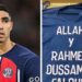 النجم المغربي أشرف حكيمي يترحم على فقيد الوداد أسامة فلوح