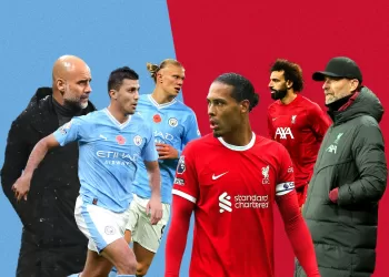 صدارة الدوري الإنجليزي هدف السيتي وليفربول