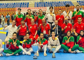 المغرب يحرز لقب بطولة إفريقيا للتايكوندو “كوت ديفوار 2023”