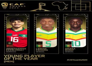 الزلزولي ضمن القائمة النهائية لجائزة أفضل لاعب شاب إفريقي لسنة 2023