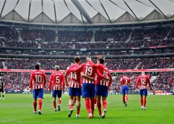 أتلتيكو مدريد يعبر ألميريا المتعثر ويرتقي للمركز الثالث في “الليغا”