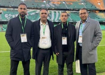 الرجاء وريال بيتيس يفعلان اتفاقية الشراكة بين الفريقين بملعب “بينتو فيامارين” في إسبانيا