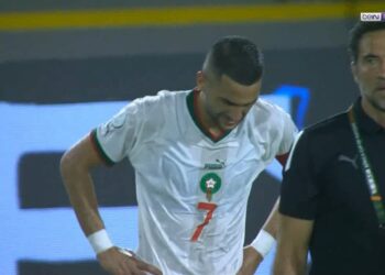 تفاصيل إصابة حكيم زياش وإمكانية غيابه أمام جنوب أفريقيا