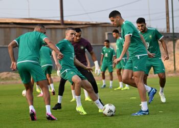 المنتخب الوطني يجري حصة تدريبية جديدة باللاعبين الاحتياطيين
