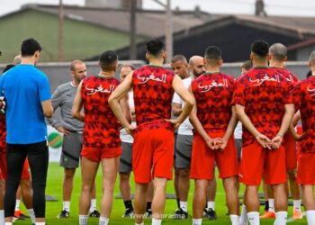 إستعدادات المنتخب المغربي متواصلة قبل خوض مباراة ودية اليوم الخميس ..