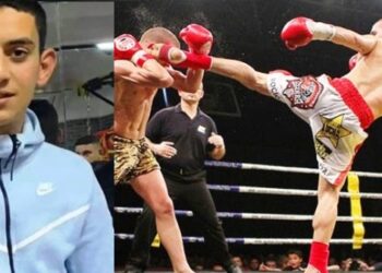 مؤثر .. وفاة لاعب رياضة الكيك بوكسينغ داخل الحلبة بالفنيدق ..