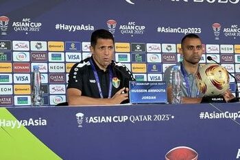 سالم العجالين:” السر وراء تألق المنتخب الأردني، هو الأجواء العائلية بين المدرب عموتة واللاعبين”