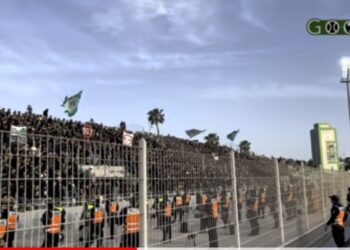 قمة الروعة لجماهير الكورفا السود بأغنية”حلو البيبان