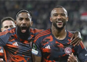 أيوب الكعبي يقود أولمبياكوس للتأهل إلى ربع نهائي دوري المؤتمر الأوروبي