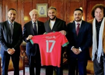 نجم المنتخب المغربي يحل بالقصر الملكي بالرباط